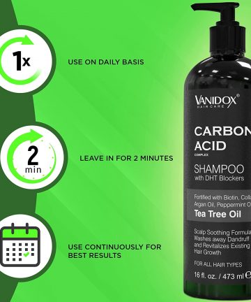 Carbonic Acid Shampoo 3
